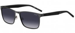 Gafas de Sol - HUGO Hugo Boss - HG 1328/S - SVK (9O) MATTE RUTHENIUM BLACK // DARK GREY GRADIENT