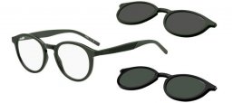 Gafas de Sol - HUGO Hugo Boss - HG 1330/CS2 - BHP (99) GREEN BLACK // TRANSPARENT