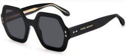 Lunettes de soleil - Isabel Marant - IM 0004/N/S - 2M2 (IR) BLACK GOLD // GREY