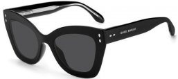 Gafas de Sol - Isabel Marant - IM 0050/G/S - 807 (IR) BLACK // GREY