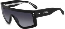 Sunglasses - Isabel Marant - IM 0155/S - 807 (9O) BLACK // DARK GREY GRADIENT