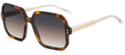 Gafas de Sol - Isabel Marant - IM 0163/S - LVL (PR) BROWN HAVANA GOLD // BROWN GRADIENT GREY