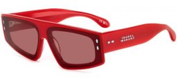 Lunettes de soleil - Isabel Marant - IM 0169/G/S - AYO (4S) PEARLED RED // BURGUNDY