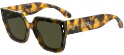 Gafas de Sol - Isabel Marant - IM 0170/S - C9B (QT) HAVANA HONEY // GREEN