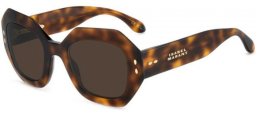 Gafas de Sol - Isabel Marant - IM 0173/S - WR9 (70) HAVANA BROWN // BROWN