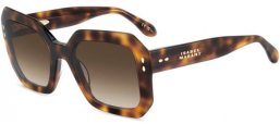 Lunettes de soleil - Isabel Marant - IM 0190/G/S - WR9 (HA) BROWN HAVANA // BROWN GRADIENT