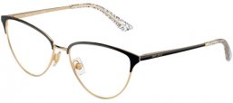 Monturas - Jimmy Choo - JC2002 - 3015  BLACK PALE GOLD