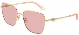 Gafas de Sol - Jimmy Choo - JC4005HB - 3006/5 PALE GOLD // PINK