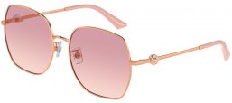 Gafas de Sol - Jimmy Choo - JC4008HD - 300868  ROSE GOLD // BROWN GRADIENT PINK