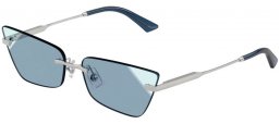 Gafas de Sol - Jimmy Choo - JC4012 - 30024S  SILVER // SKY BLUE AND GRADIENT BLUE