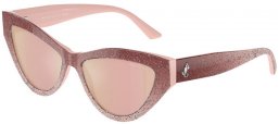 Gafas de Sol - Jimmy Choo - JC5004 - 5047/Z PINK GRADIENT GLITTER // PINK MIRROR GOLD