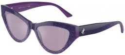 Gafas de Sol - Jimmy Choo - JC5004 - 50482S  PURPLE GRADIENT GLITTER // VIOLET MIRROR