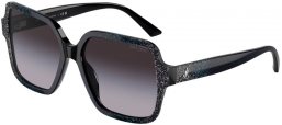 Lunettes de soleil - Jimmy Choo - JC5005 - 50418G  BLACK GRADIENT GLITTER // GREY GRADIENT