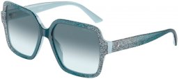 Gafas de Sol - Jimmy Choo - JC5005 - 504319  BLUE GRADIENT GLITTER // BLUE GRADIENT