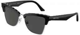 Gafas de Sol - Jimmy Choo - JC5014 - 500087  BLACK SILVER // DARK GREY