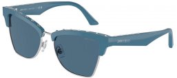 Gafas de Sol - Jimmy Choo - JC5014 - 502080  BLUE SILVER // DARK BLUE