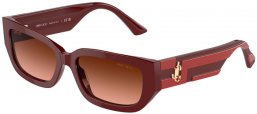 Gafas de Sol - Jimmy Choo - JC5017 - 50135M  BORDEAUX // BROWN GRADIENT PINK