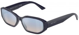 Gafas de Sol - Jimmy Choo - JC5021BU - 5016V6  BLUE NIGHT SILVER // BLUE GRADIENT MIRROR