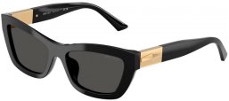 Gafas de Sol - Jimmy Choo - JC5030U - 500087  BLACK // DARK GREY