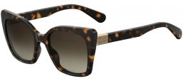 Gafas de Sol - Love Moschino - MOL000/S - 086 (HA) DARK HAVANA // BROWN GRADIENT