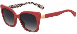 Gafas de Sol - Love Moschino - MOL000/S - 3VJ (9O) ANIMALIER RED // DARK GREY GRADIENT