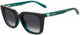 Gafas de Sol - Love Moschino - MOL055/CS - ETJ (9O) BLACK TEAL // +CLIP ON DARK GREY GRADIENT