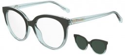 Frames - Love Moschino - MOL058/CS - 1ED (QT) GREEN // + CLIP GREEN