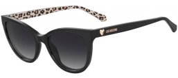 Gafas de Sol - Love Moschino - MOL072/S - 7RM (9O) PATTERNED BLACK // DARK GREY GRADIENT