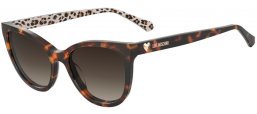 Gafas de Sol - Love Moschino - MOL072/S - H7P (HA) PATTERNED HAVANA // BROWN GRADIENT