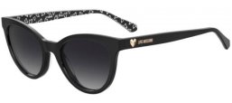 Gafas de Sol - Love Moschino - MOL079/S - INA (9O) BLACK PATTERNED BLACK // DARK GREY GRADIENT