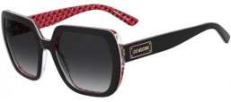 Gafas de Sol - Love Moschino - MOL082/S - UYY (9O) BLACK PATTERNED RED // DARK GREY GRADIENT