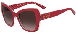 Gafas de Sol - Love Moschino - MOL083/S - SSC (HA) RED PATTERNED RED // BROWN GRADIENT