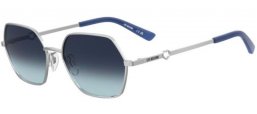 Sunglasses - Love Moschino - MOL084/S - 010 (08) PALLADIUM // DARK BLUE GRADIENT