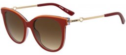 Gafas de Sol - Love Moschino - MOL085/S - 95E (HA) RED MULTICOLOR // BROWN GRADIENT