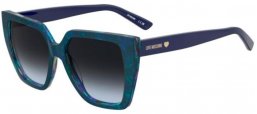 Gafas de Sol - Love Moschino - MOL088/S - PJP (9O) BLUE // DARK GREY GRADIENT