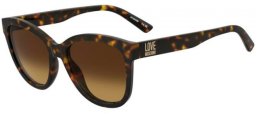 Gafas de Sol - Love Moschino - MOL089/S - 086 (5U) HAVANA // BROWN GRADIENT ORANGE