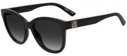 Gafas de Sol - Love Moschino - MOL089/S - 807 (9O) BLACK // DARK GREY GRADIENT