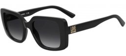 Gafas de Sol - Love Moschino - MOL090/S - 807 (9O) BLACK // DARK GREY GRADIENT