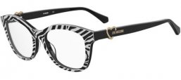 Monturas - Love Moschino - MOL620 - S37 WHITE BLACK PATTERNED