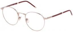 Frames - Lozza - VL2414 - 0522  SHINY PALLADIUM BURGUNDY