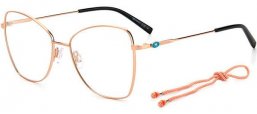 Lunettes de vue - M Missoni - MMI 0059 - DDB GOLD COPPER