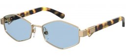 Gafas de Sol - Marc Jacobs - MARC 496/S - 013 (KU) GOLD // BLUE GREY