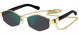 Gafas de Sol - Marc Jacobs - MARC 496/S - PEF (MT) GOLD GREEN // GREEN MIRROR