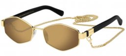 Gafas de Sol - Marc Jacobs - MARC 496/S - RHL (VP) GOLD BLACK // GOLD MIRROR