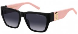 Gafas de Sol - Marc Jacobs - MARC 646/S - 3H2 (9O) BLACK PINK // DARK GREY GRADIENT