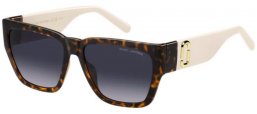 Gafas de Sol - Marc Jacobs - MARC 646/S - XLT (9O) HAVANA BEIGE // DARK GREY GRADIENT