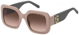 Sunglasses - Marc Jacobs - MARC 647/S - 690 (HA) BEIGE GREY // BROWN GRADIENT