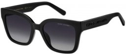 Gafas de Sol - Marc Jacobs - MARC 658/S - 08A (WJ) BLACK GREY // GREY GRADIENT POLARIZED