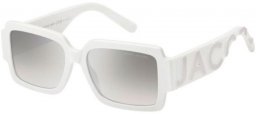 Gafas de Sol - Marc Jacobs - MARC 693/S - HYM (IC) WHITE GREY // GREY MIRROR SILVER