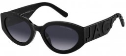 Gafas de Sol - Marc Jacobs - MARC 694/G/S - 08A (9O) BLACK GREY // DARK GREY GRADIENT